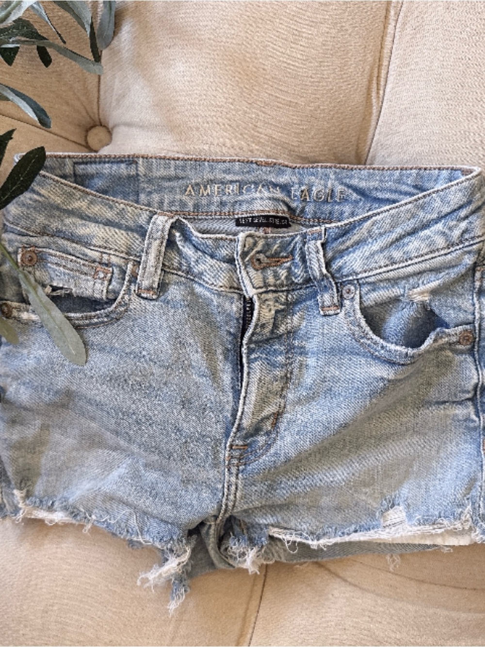 Bundle of 6 denim shorts size 22-23 (size 0) - Picture 4 of 6